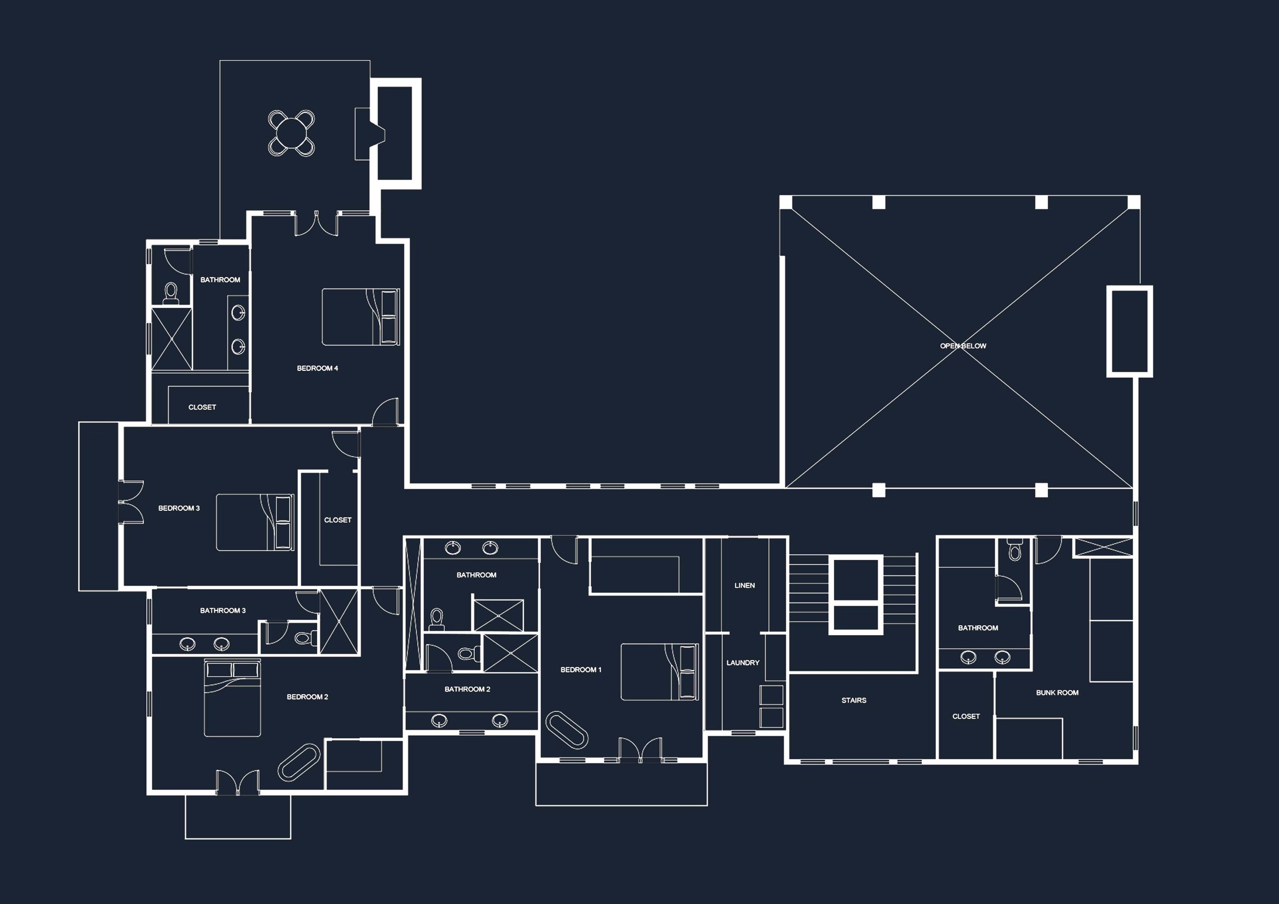 Upper Floor Layout